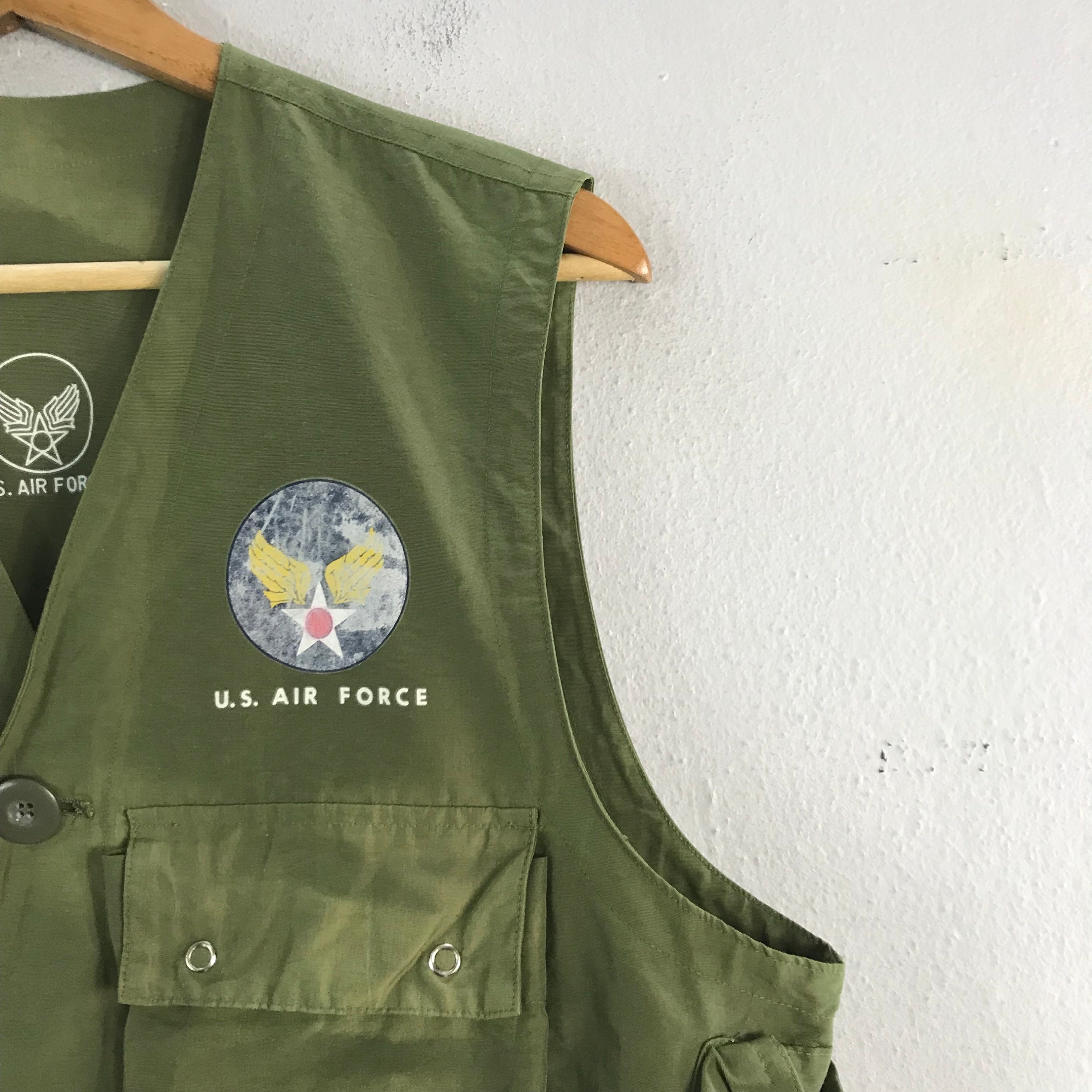 Vintage Us Air Force Multipocket Tactical Style Military Vintage Us Air Force Multipocket Tactical Style Military