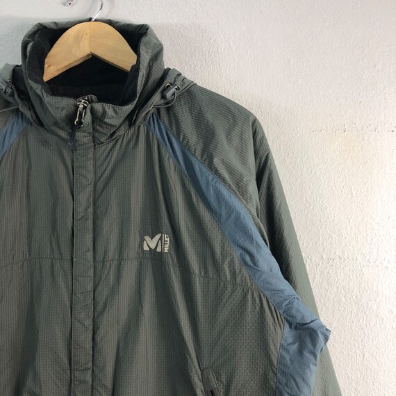 Millet Mountain Colorblock Light Outdoor Zipper Hoddie Vintage Japanese Brand Gear Streetwear Bombers Windbreaker Jacket Grey Large Etsy Canada