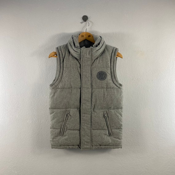 Vintage CLRIDE N Puffer Down Outdoor Casual Style Japanese Brand Tracey Fashion Outfits Streetwear Vest Sleeveless Jacket Grey Medium Etsy Ireland