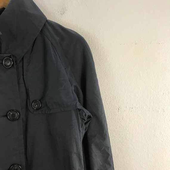 Vintage Moschino Jeans Womens Trench Overcoat Des… - image 2