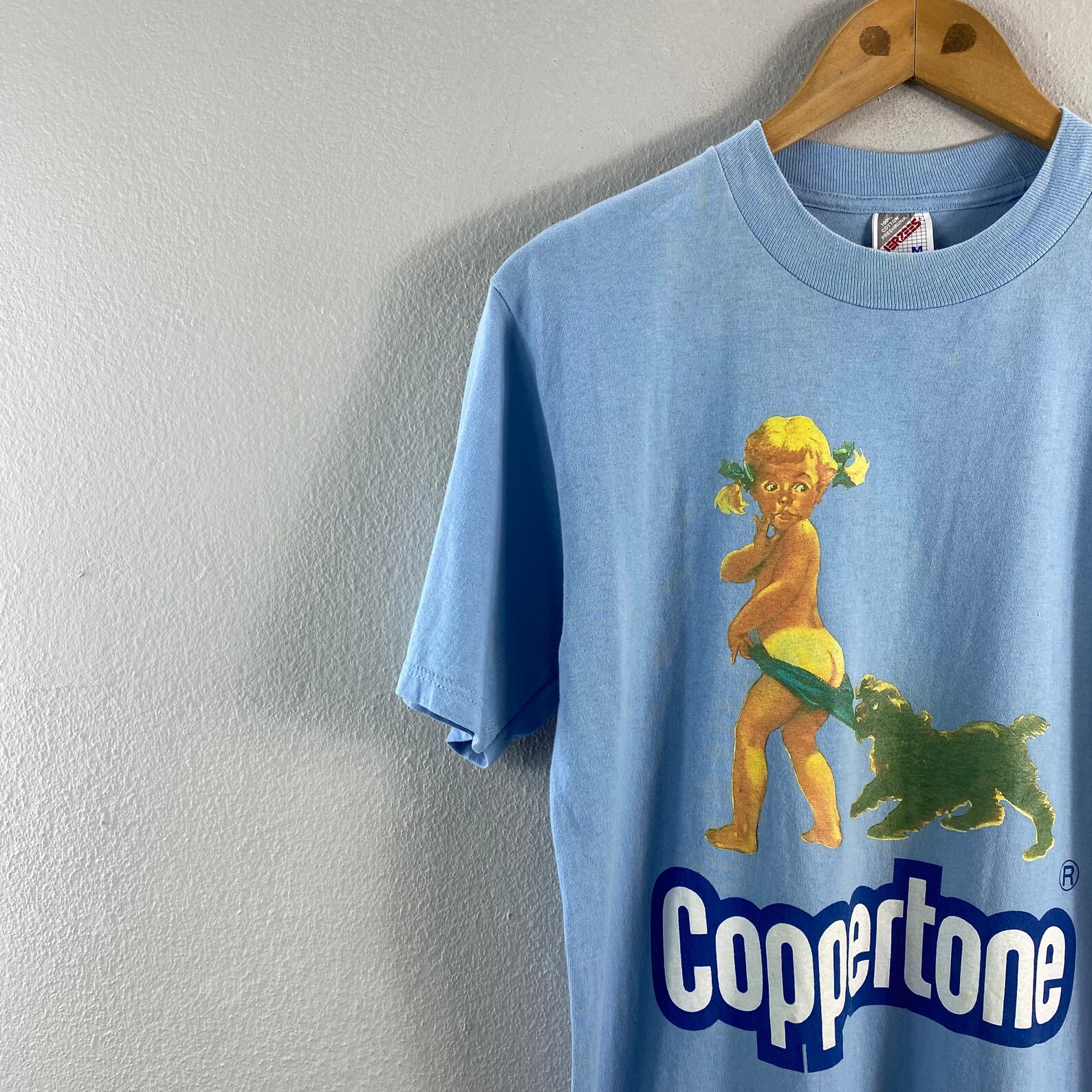 Vintage 90s Coppertone Baby Girl Shampoo Logo Style Design - Etsy