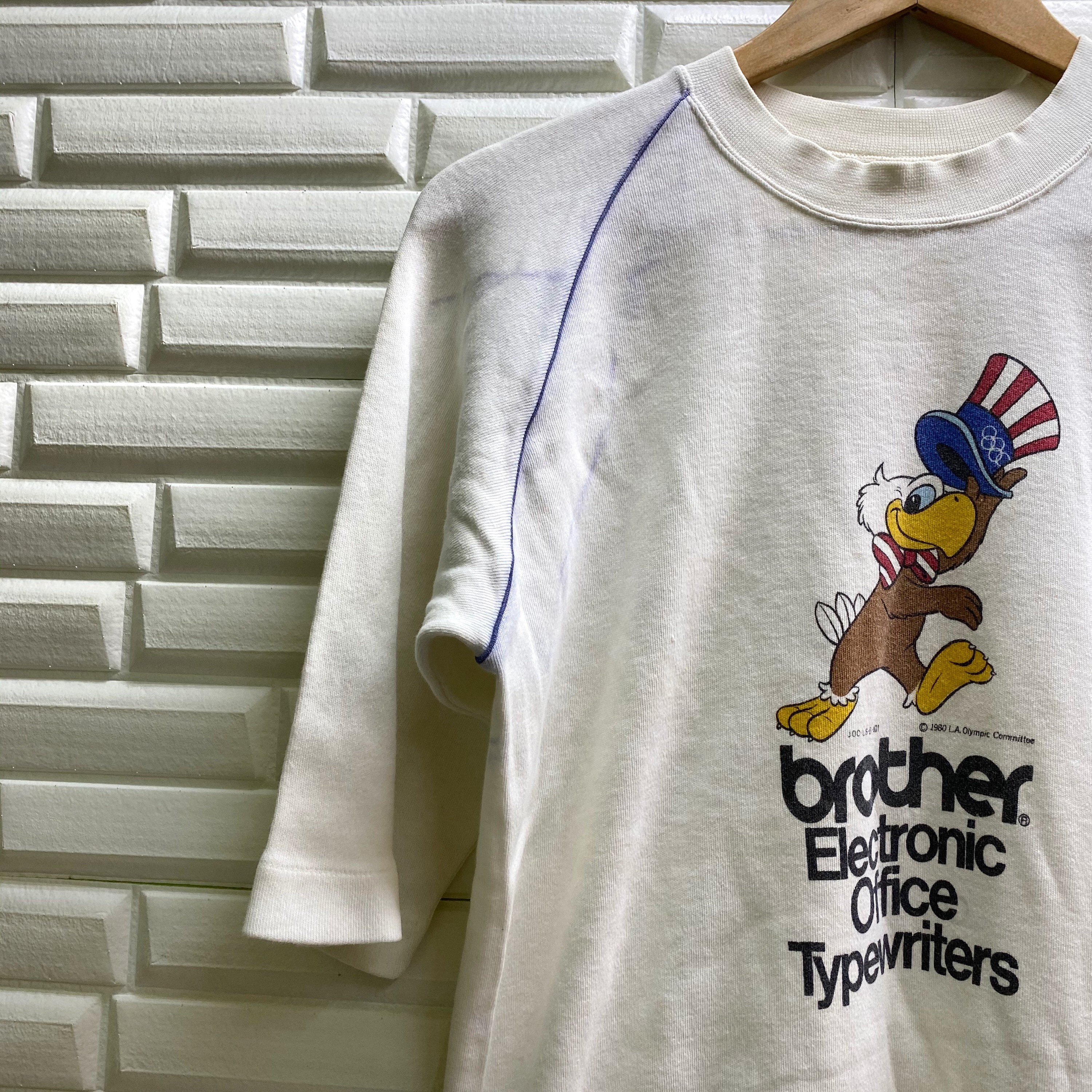 Vintage 80s LA Olympic Mascots Brother Electronic Sponsor - Etsy