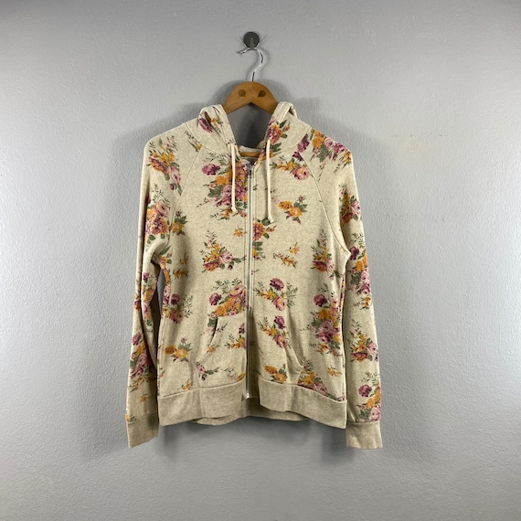 Vintage Anna Sui Zipper Floral All Over Design St… - image 2