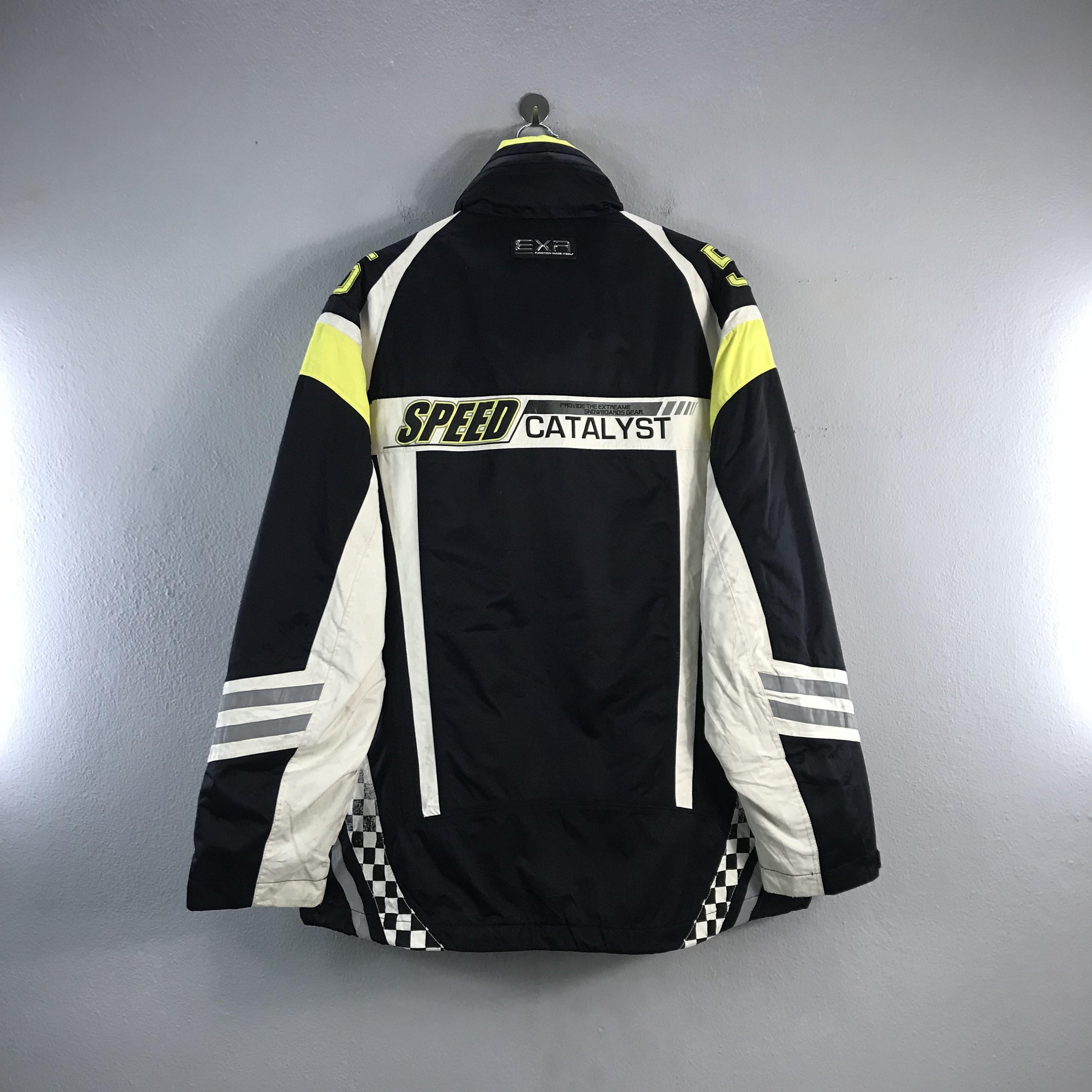 Buy Vintage EXR Progressive Multipocket Ski Snow Winter Streetwear Japanese Brand Outerwear Outfits Fashion Bombers Windbreaker Jacket Black L Online in India Etsy