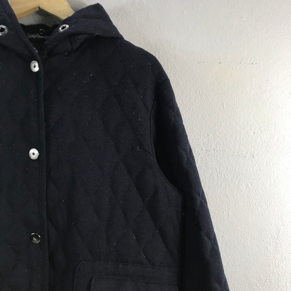 Vintage Nano Universe Nishikawa Down Quilted Hoddie Japanese Vintage Nano Universe Nishikawa Down Quilted Hoddie Japanese