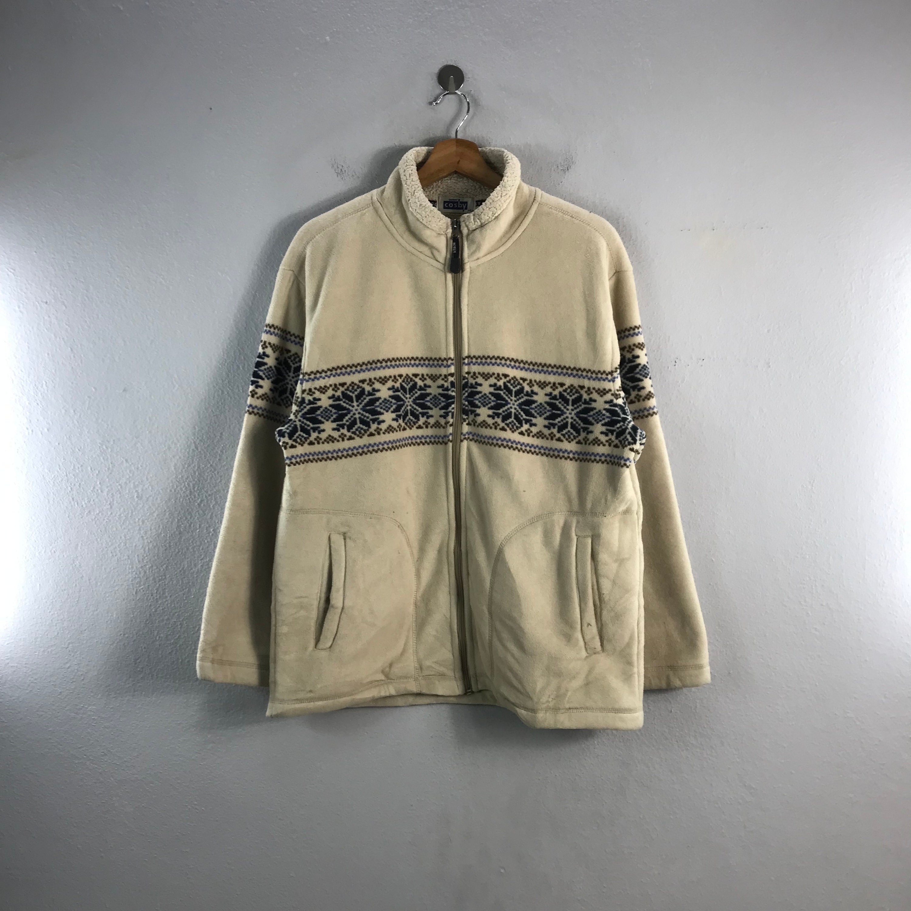 Geary Fleece Vest - Beige