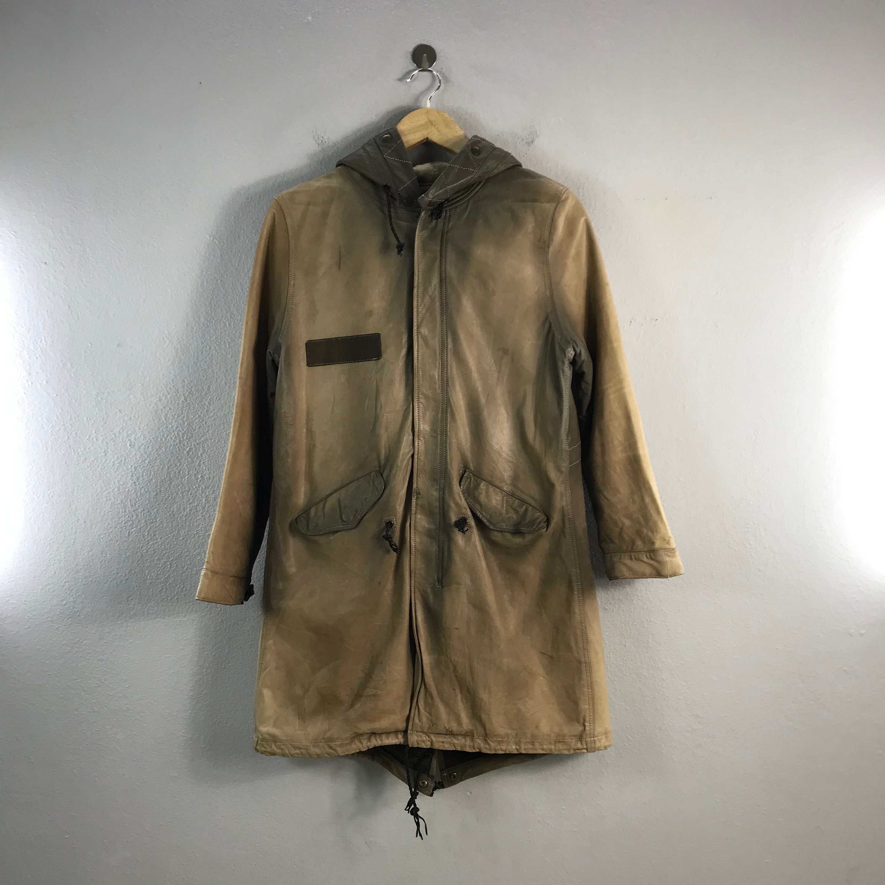 Pretty green shop fishtail parka