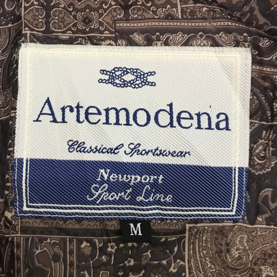 Vintage 90s Artemodena Classic Sportswear Menswea… - image 8
