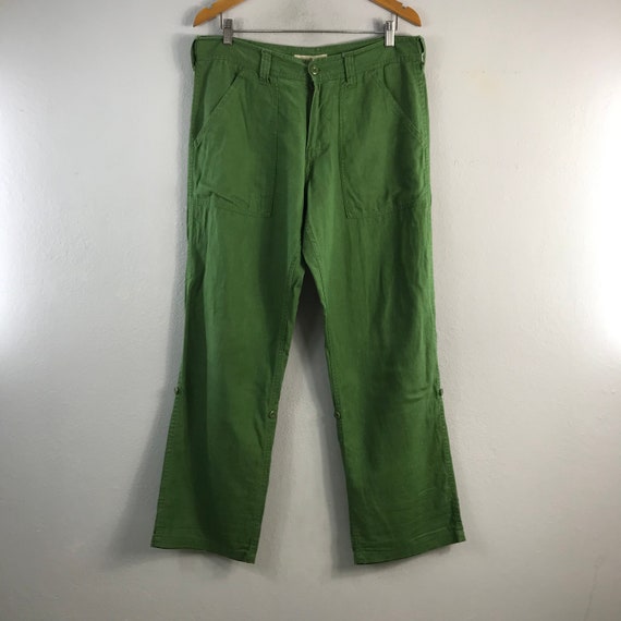 Global Work Pants Linen Baker Menswear Japanese Brand Casual Style