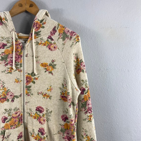 Vintage Anna Sui Zipper Floral All Over Design St… - image 4