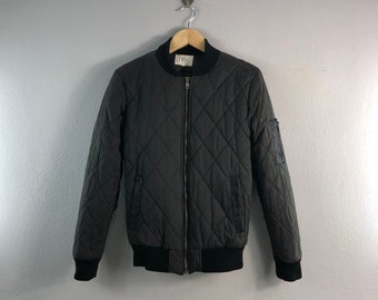 Cotton quilted bomber jacket cheap