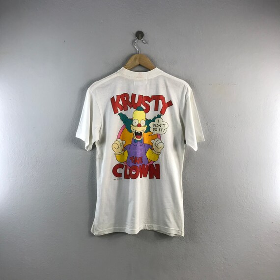 Vintage 90s the Simpsons Krusty the Clown American Sitcom - Etsy