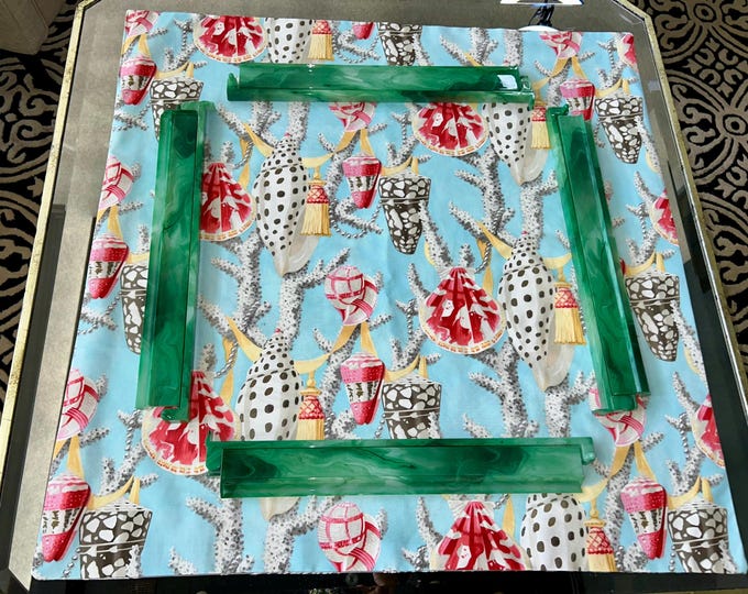 Mahjong mat Shells & Tassels