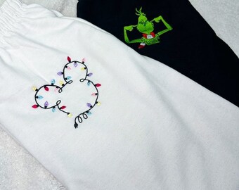 Joggers Navideños Disney Mickey Luces