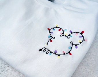 Sudaderas navideñas Mickey Luces navideñas