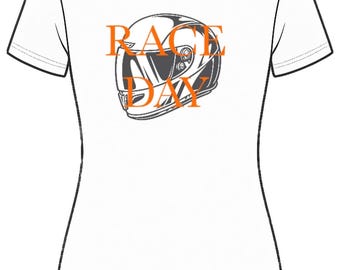 Camiseta para bebé con estampado del día de la carrera, inspirada en los deportes de motor de Fórmula 1.
