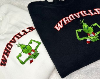 Sudaderas navideñas o sudaderas con capucha Grinch Whoville