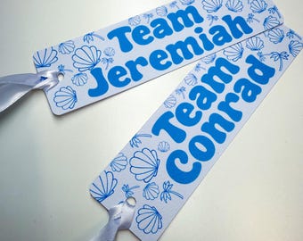 Equipo Conrad o Equipo Jeremías el verano que me volví bonito marcador