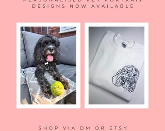 Sudaderas y sudaderas con capucha personalizadas con retrato de mascota