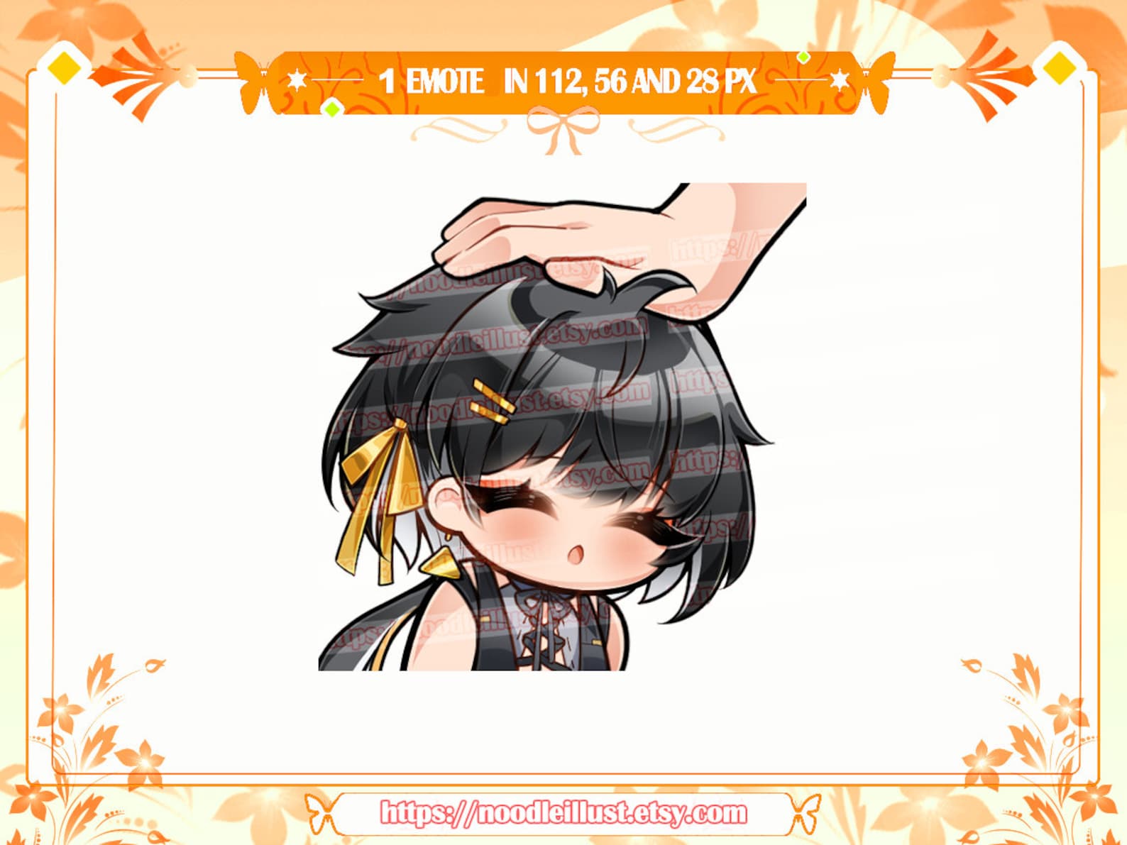 Wuthering Waves Rover Pat Emote for Twitch, Discord, Youtube Instant ...