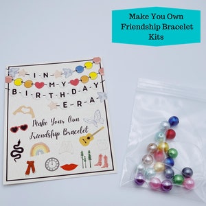 Birthday Era Friendship Bracelet Kit / Birthday Era Party Favor
