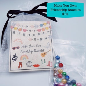 Birthday Era Friendship Bracelet Kit / Birthday Era Party Favor