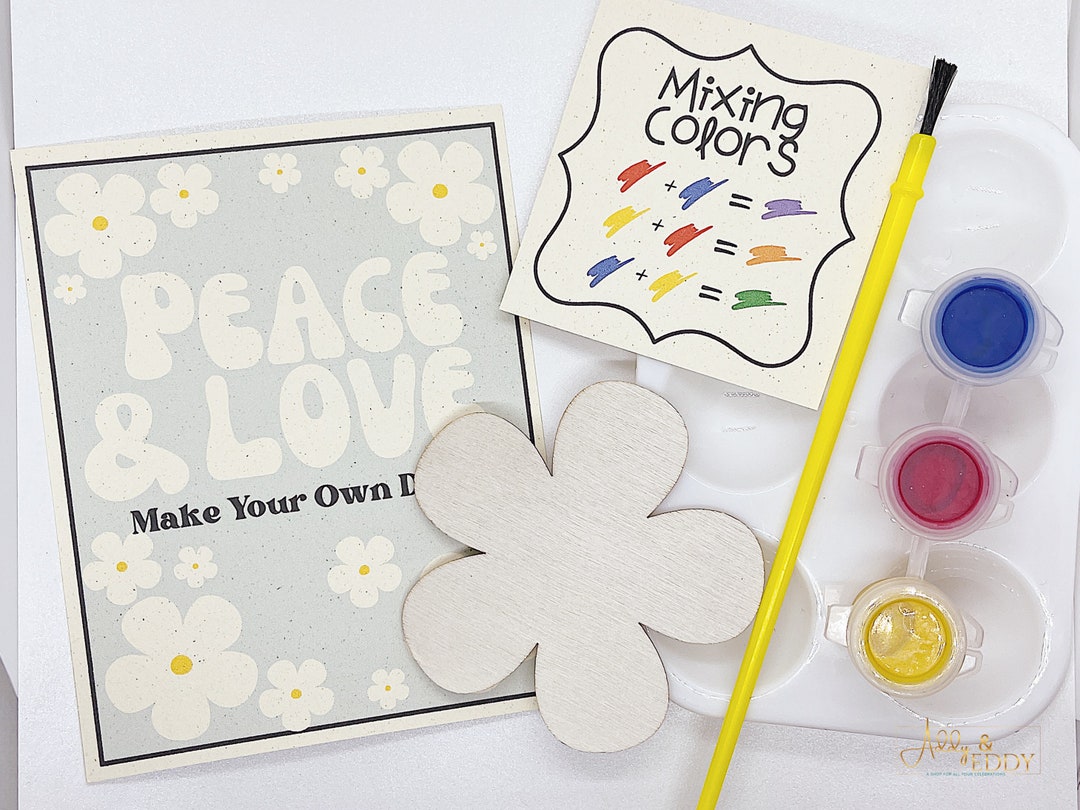 Daisy Party Favor / Daisy Birthday Party / Bohemian Party Activity