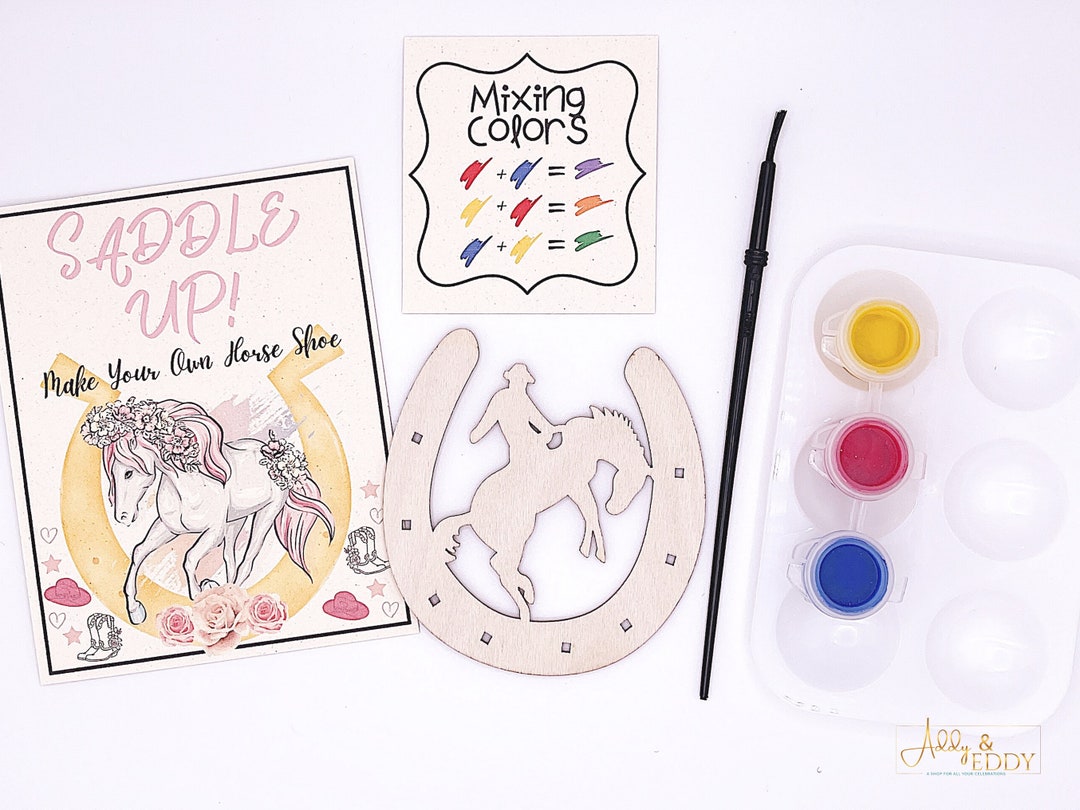 Horse Party Favor / Horse Birthday Party / Horse Party Activity / Horse