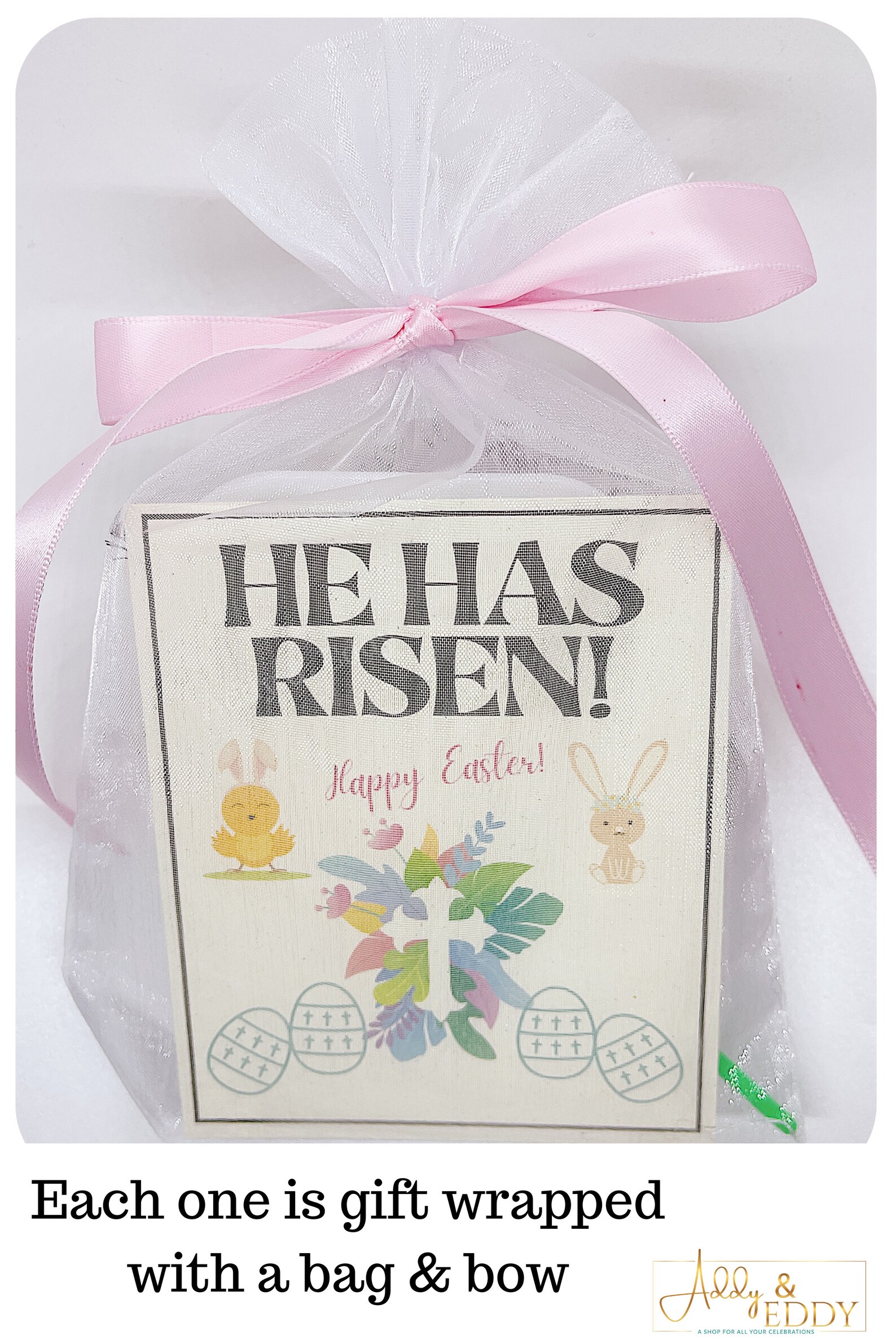 Easter Basket / Easter Present / Religious Easter Gift / Etsy