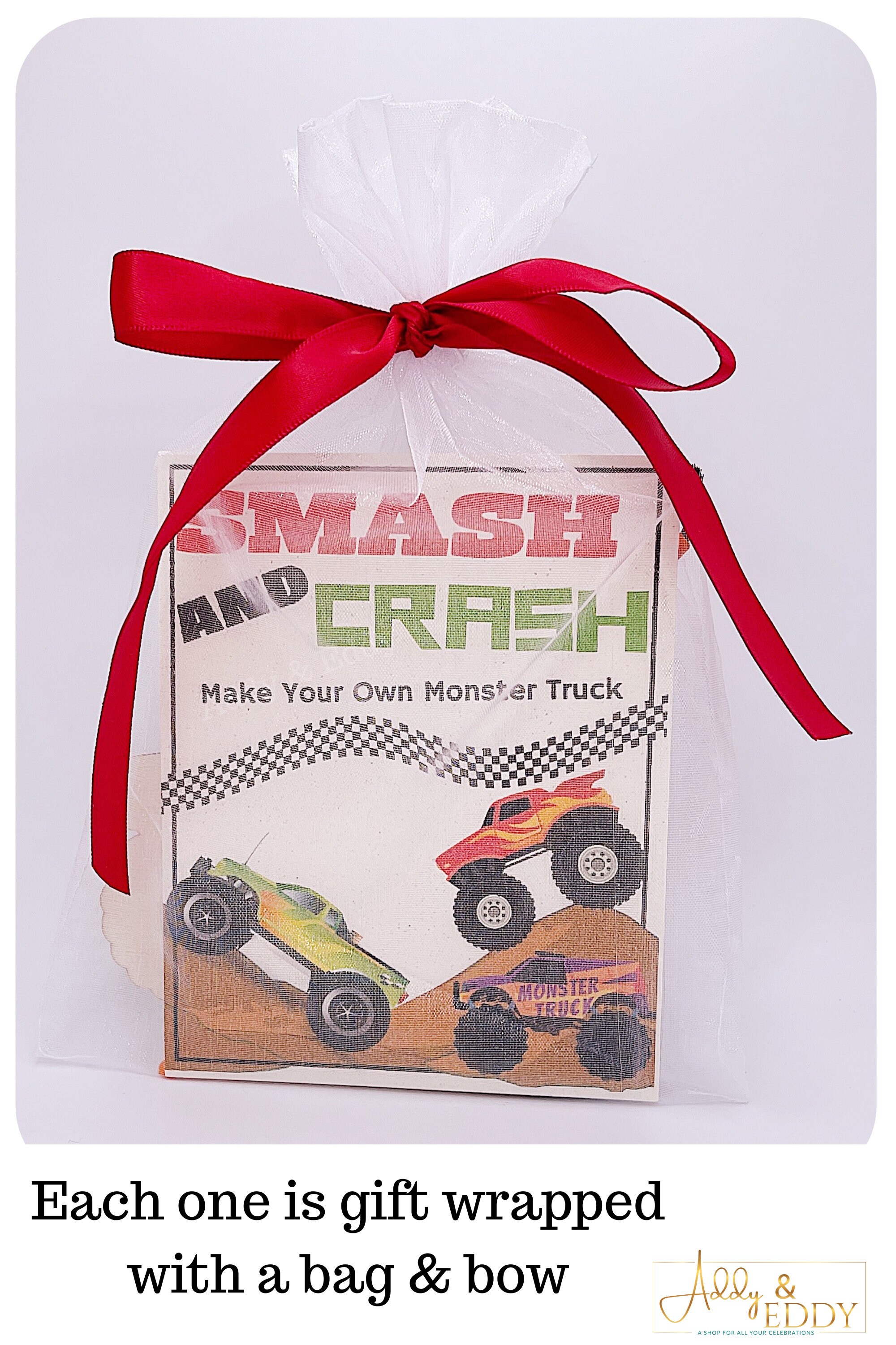 Monster Truck Party Favor / Monster Truck Birthday Party / Etsy