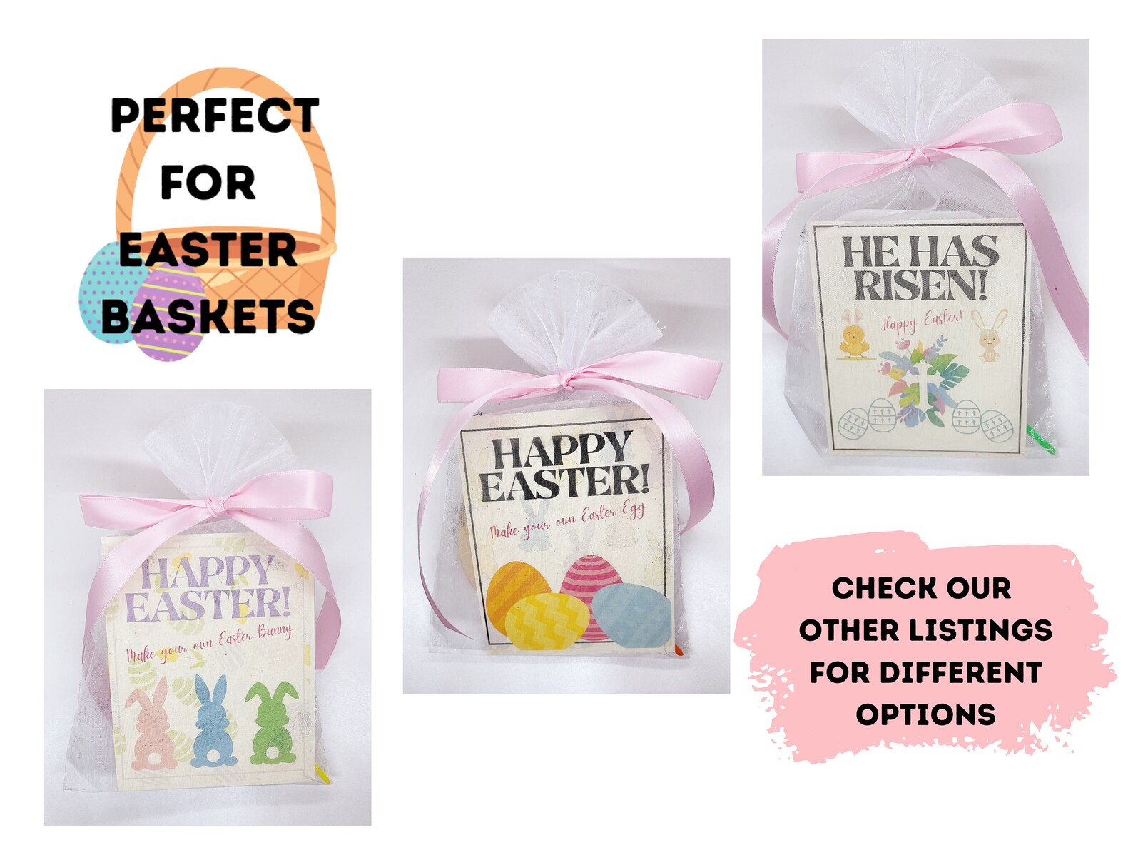 Easter Basket / Easter Present / Religious Easter Gift / Etsy