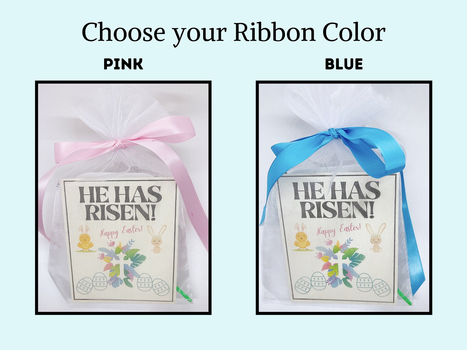 Easter Basket / Easter Present / Religious Easter Gift / Etsy