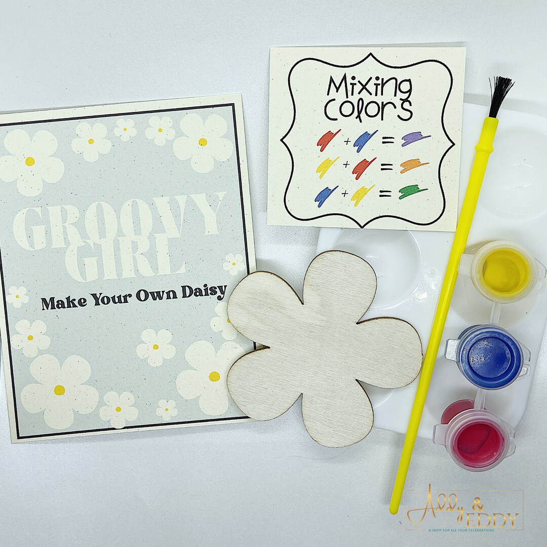 Daisy Party Favor / Daisy Birthday Party / Bohemian Party Etsy