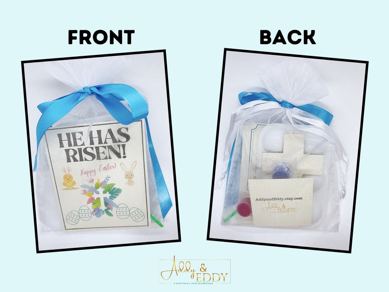 Easter Basket / Easter Present / Religious Easter Gift / Etsy