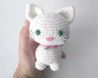 crochet cat, crochet doll