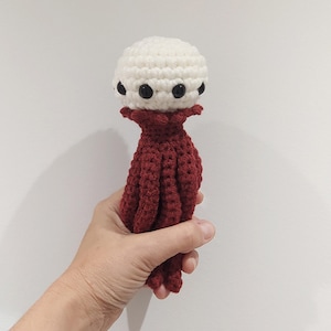 Alien Eye Plushie. Amigurumi inspirerad av Ocellus.