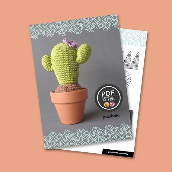 PDF-Hkelanleitung fr einen Kaktus, Hkelanleitung fr einen Kaktus -  Etsy.de