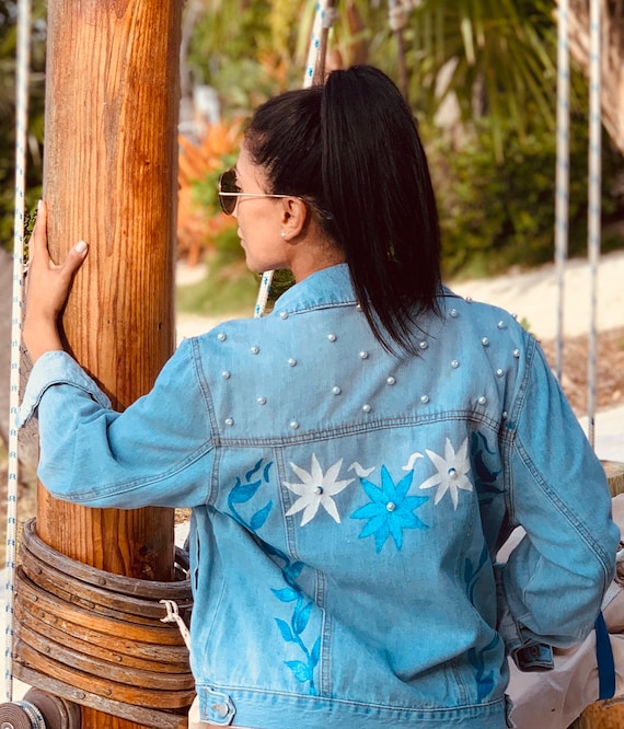 How To Paint Denim Jacket
