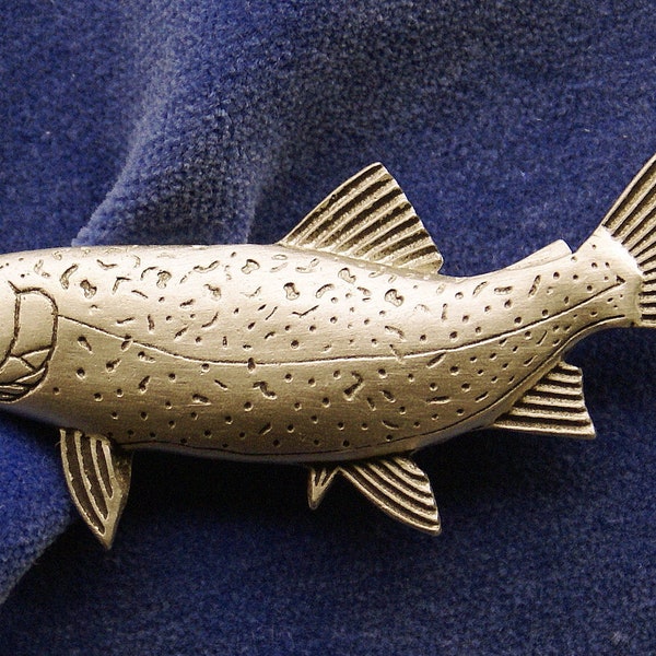 Empire Pewter Brook Trout Pewter Fish Pin