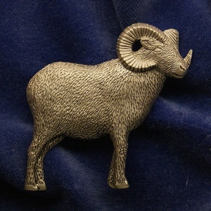 Empire Pewter Big Horn Sheep / Ram Pewter Pin