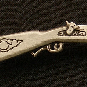 AN4 Empire Pewter Anschutz Target Rifle Pewter Pin