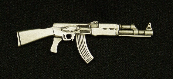 Empire Pewter AK47 Pewter Gun Pin