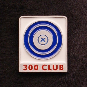 Empire Pewter Archery 300 Club Enameled Pin (A14C)
