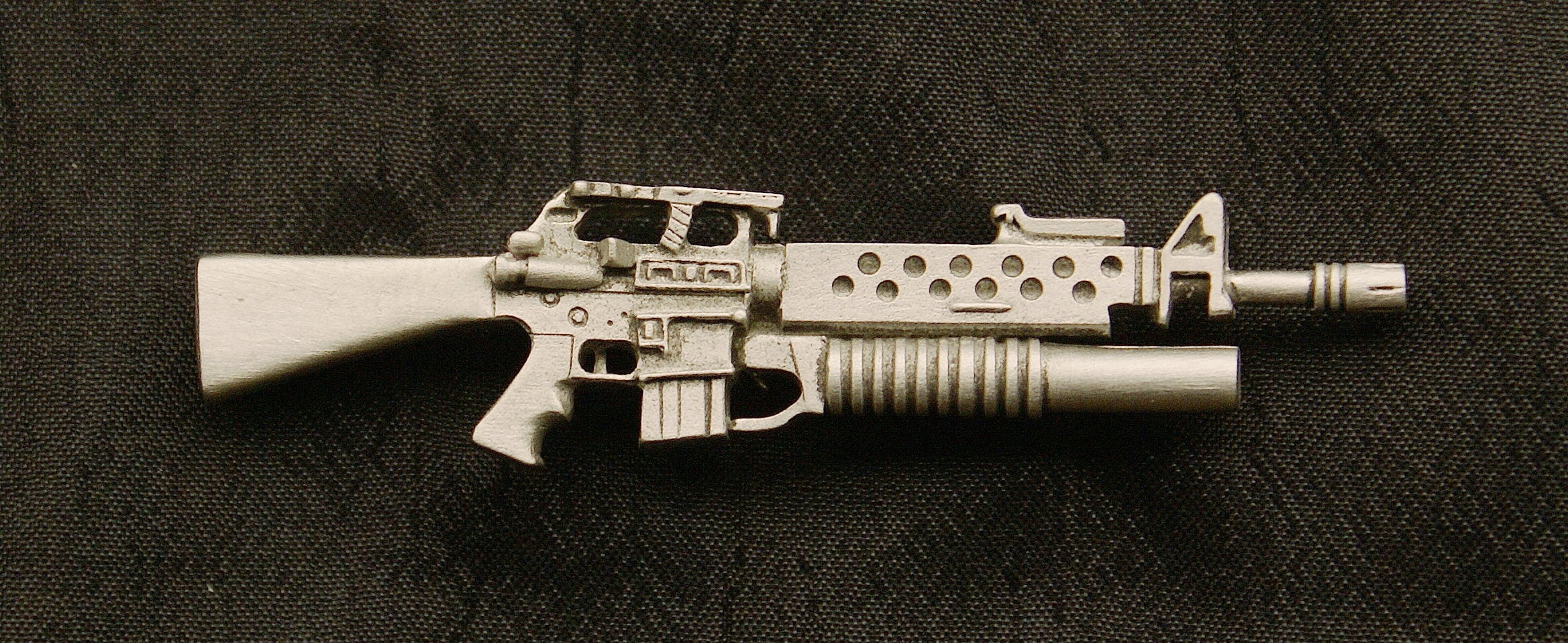 Empire Pewter Pink M16A2 Pewter Gun Pin 