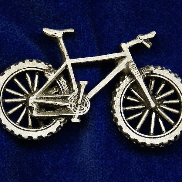 Empire Pewter Mountain Bike Pewter Pin (Hardtail)