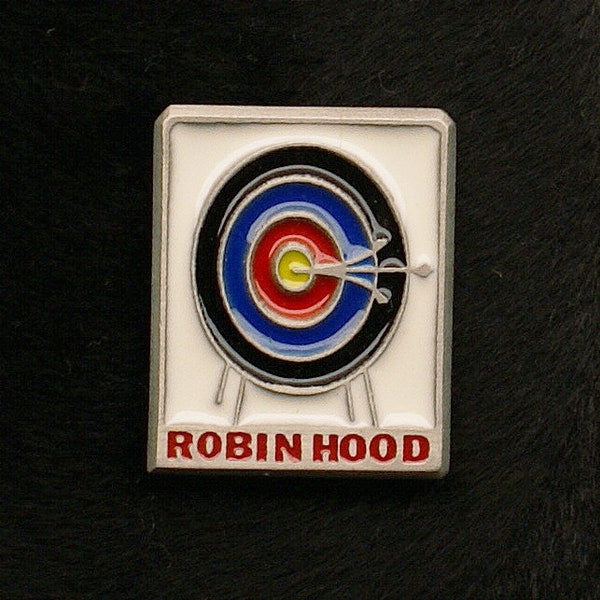 Empire Pewter Archery Robinhood Enameled Pin