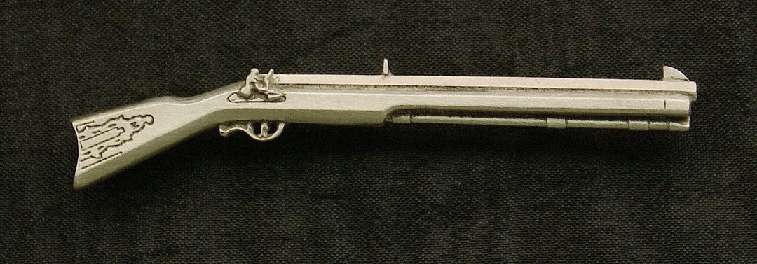 Empire Pewter Kentucky Black Powder Rifle Pewter Gun Pin - Etsy