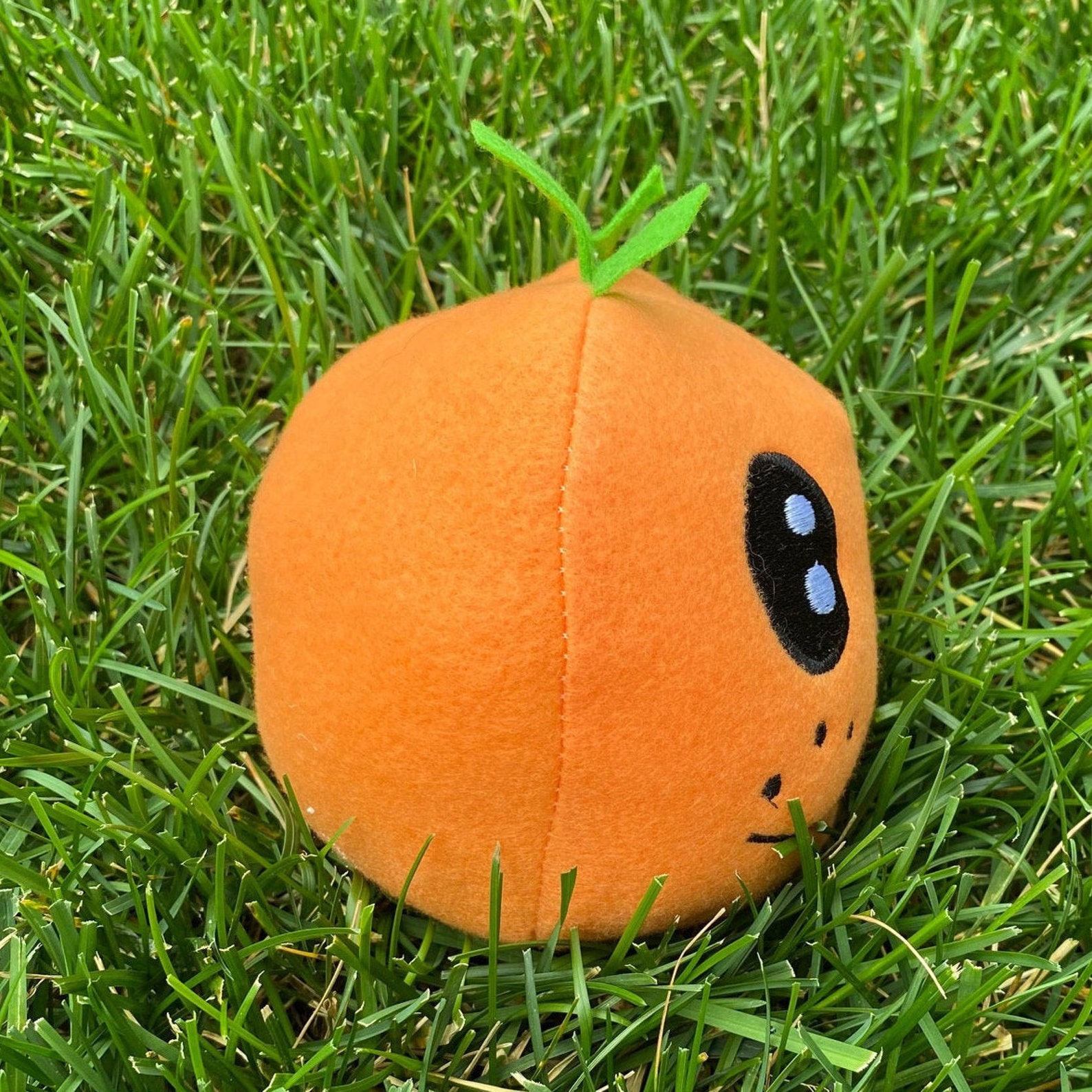 Orange Plush, Clementine, Tangerine, Orange Plushie, Orange Toy Etsy