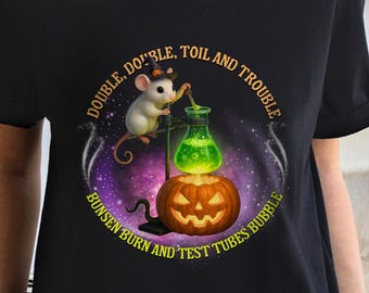 Halloween Laboratory Shirt, Fun and Festive Tee for a Science or Chemistry Teacher, Chemist, Scientist, STEM Educator, Lab Tech, Geek, Nerd