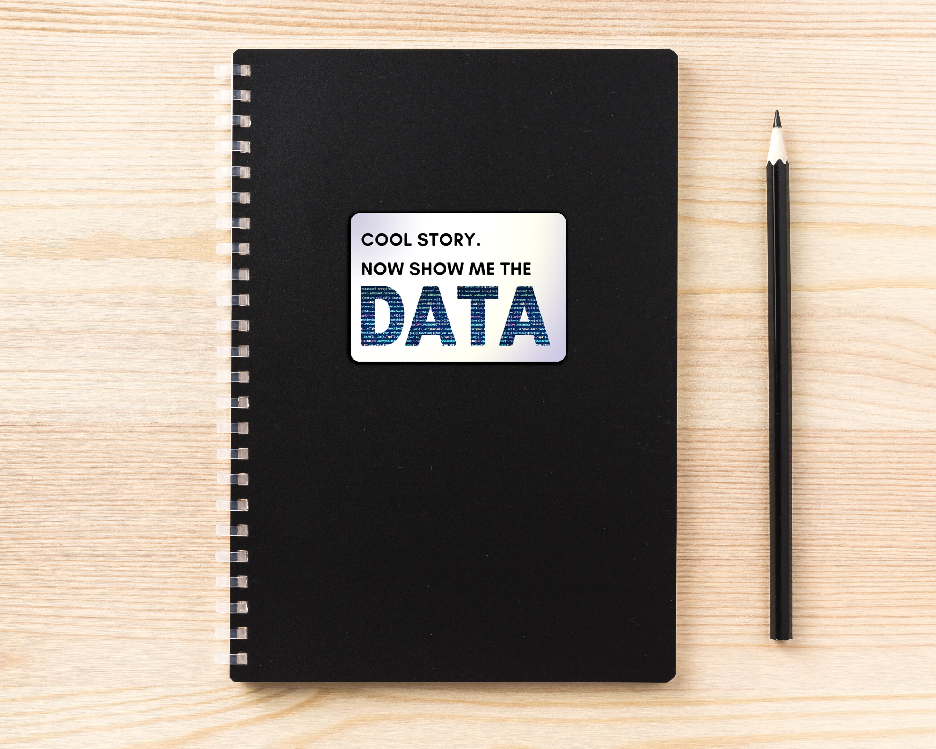 Data Science Sticker Laptop Stickers Holographic Vinyl - Etsy